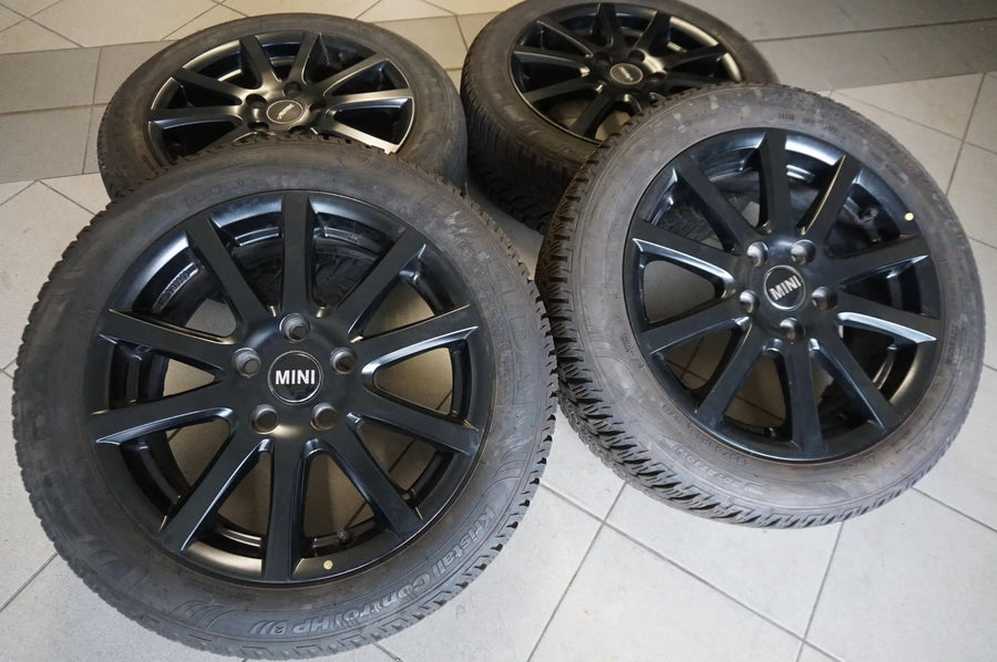 Mini Cooper one F55 F56 Alufelgen Winterräder Winterreifen 195 55 R16 2023 8mm