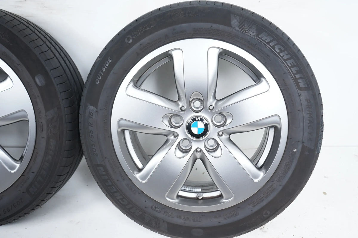 Original BMW 1er F40 2er F44 Alufelgen Winterräder mit neuen Winterreifen 205 55 R16