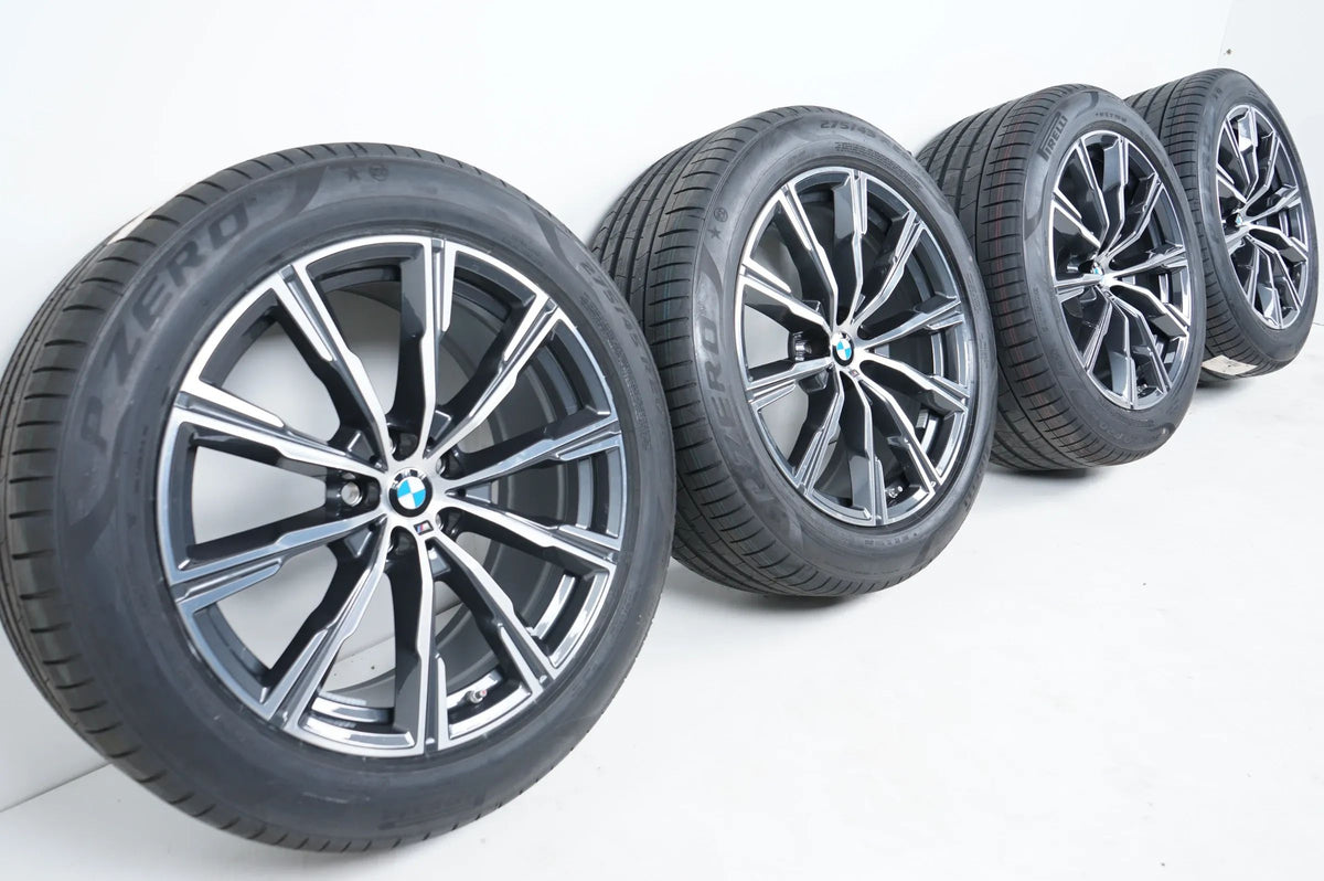 Neu BMW X5 X6 G05 G06  Sommerreifen Sommerräder 20 Zoll M740 8071996 8071997 Visualizzazione dettagliata 2