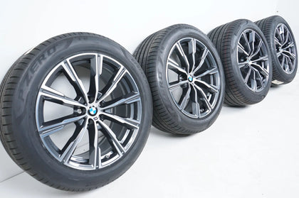 New BMW X5 X6 G05 G06 summer tires summer wheels 20 inch M740 8071996 8071997