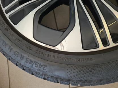 Original Mercedes E-Klasse W214 Alufelgen Winterräder Winterreifen 245 45 R19