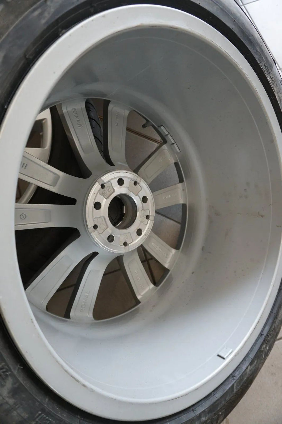 Jantes alliage d'origine Mercedes Classe S W223 V223 19 pouces pneus été 7mm
