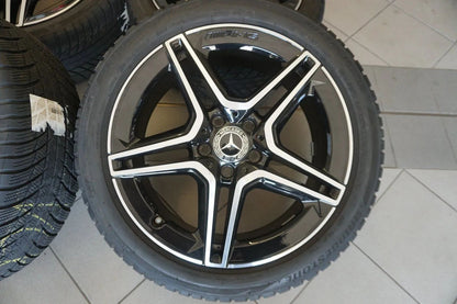 Original Mercedes A-Klasse W177 B-Klasse CLA 18 Zoll AMG Alufelgen Winterreifen