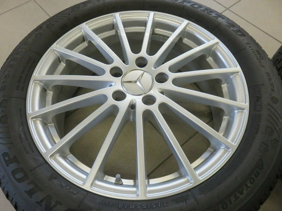Cerchi in lega originali Mercedes GLA X156 W156 da 18 pollici, pneumatici invernali, ruote invernali 7 mm