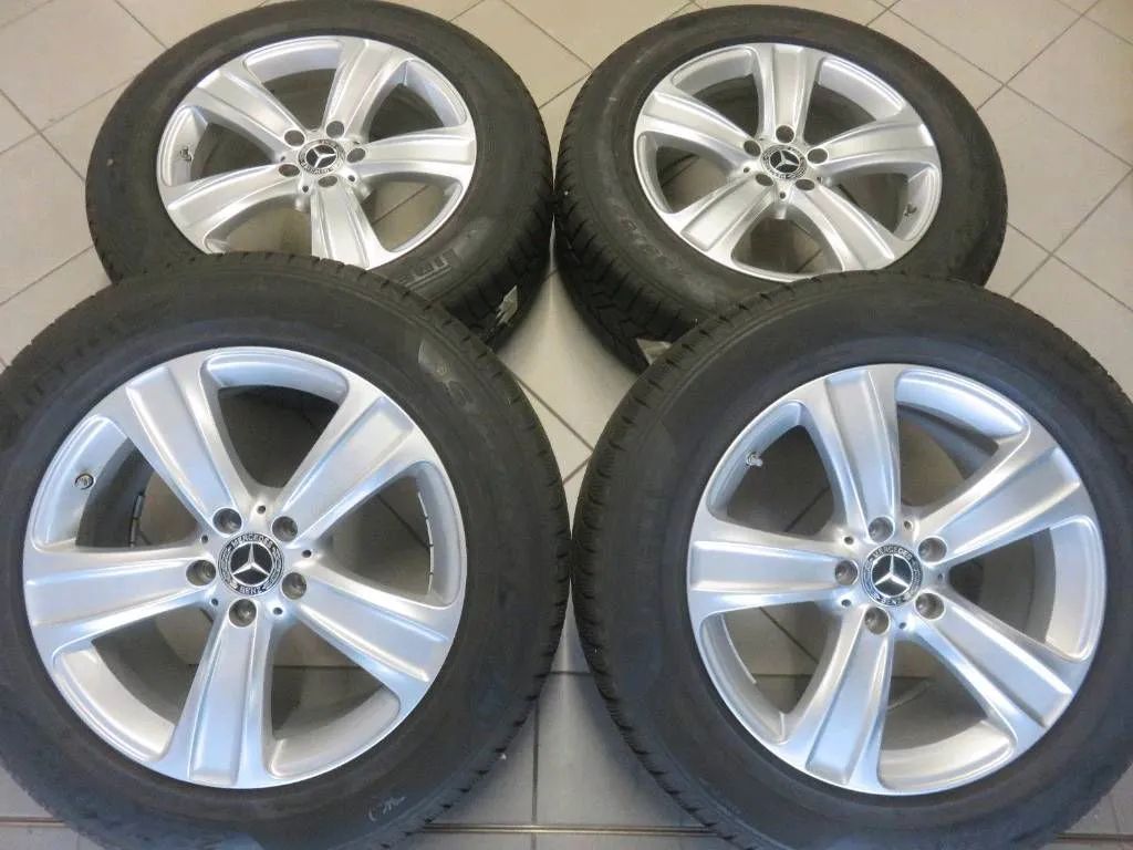 Original Mercedes GLC X253 C253 Alufelgen Winterräder Winterreifen 235 60 R18