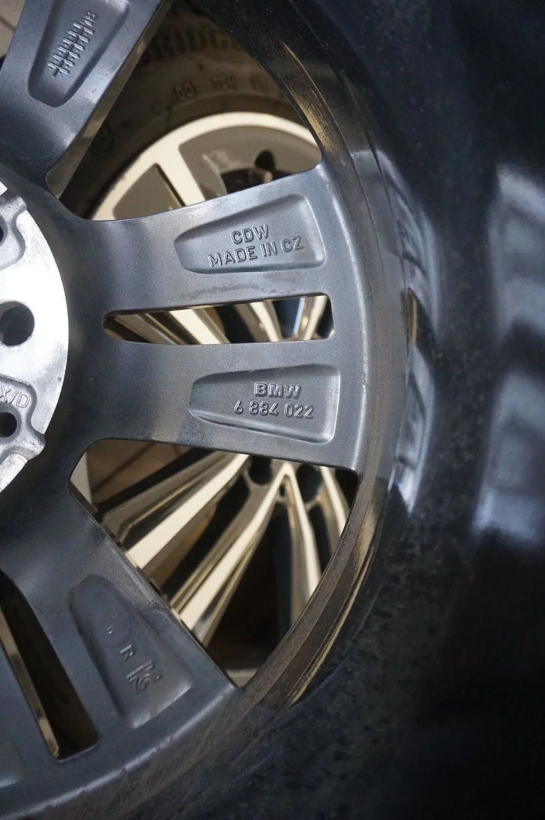 Original BMW 1 Series F40 2 Series F44 17 Inch Alloy Wheels Winter Wheels Winter Tires Detailansicht 9