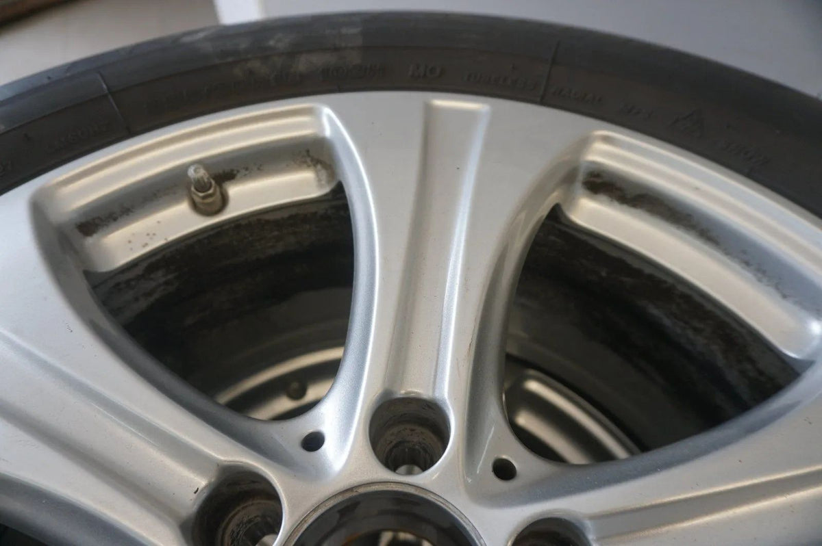 Jantes alu d'origine Mercedes GLC X253 C253 W253 Pneus hiver 235 60 R18 pouces 6mm Detailansicht 5