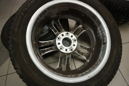 Jantes alu et pneus hiver d'origine Mercedes Classe A W177 Classe B CLA 205 55 R17