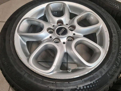 Original Mini Cooper One F56 Alloy Wheels Winter Tyres 195 55 R16 7mm