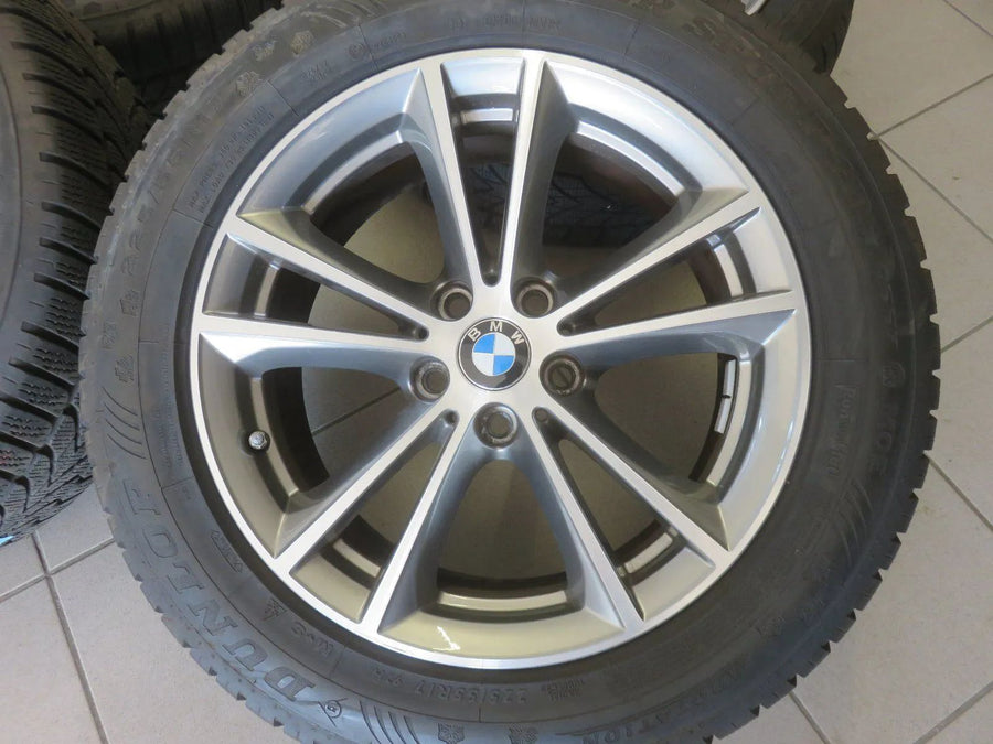 Jantes alu d'origine BMW Série 5 G30 G31 631 Jantes hiver Pneus hiver 225 55 R17