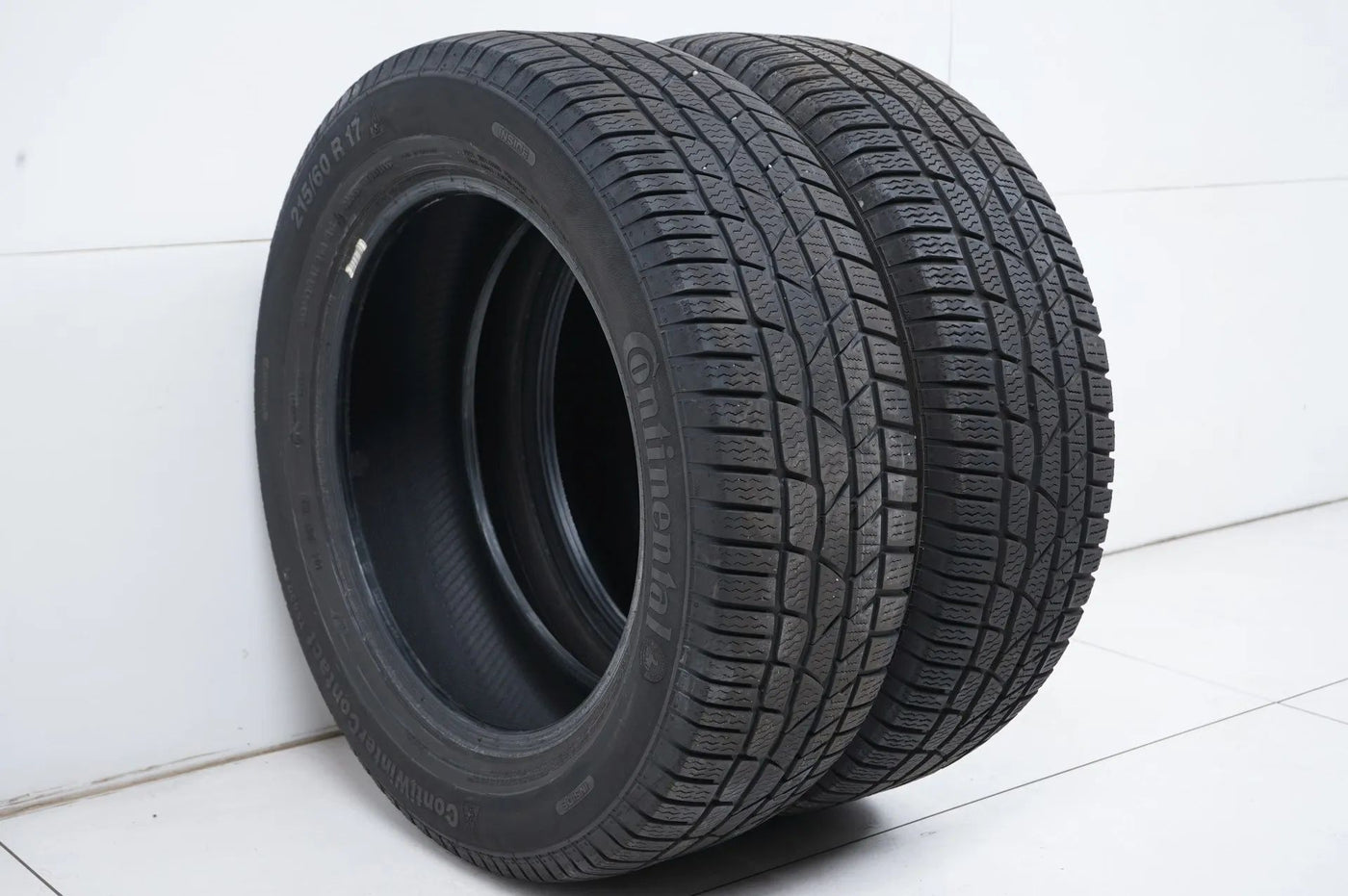 2 x Winterreifen Continental 215 60 17 Zoll DOT19 ca.5mm MO