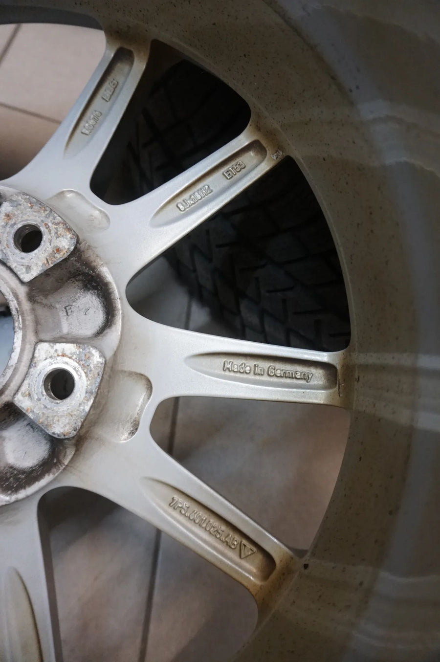 Original Porsche Cayenne 92A 958 Alufelgen Winterräder Winterreifen 255 55 R18