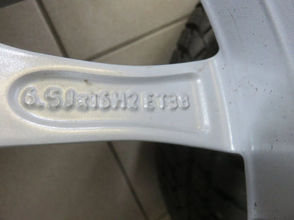Cerchi in lega Mercedes Classe C W205, ruote invernali, pneumatici invernali Conti 205 60 R16, 8 mm