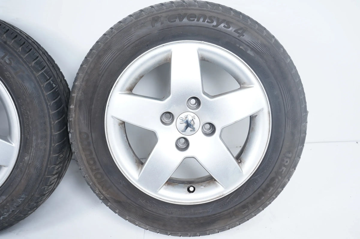 Roues d'été d'origine Peugeot 207 Pneus d'été 185 65 15 pouces Detailansicht 6