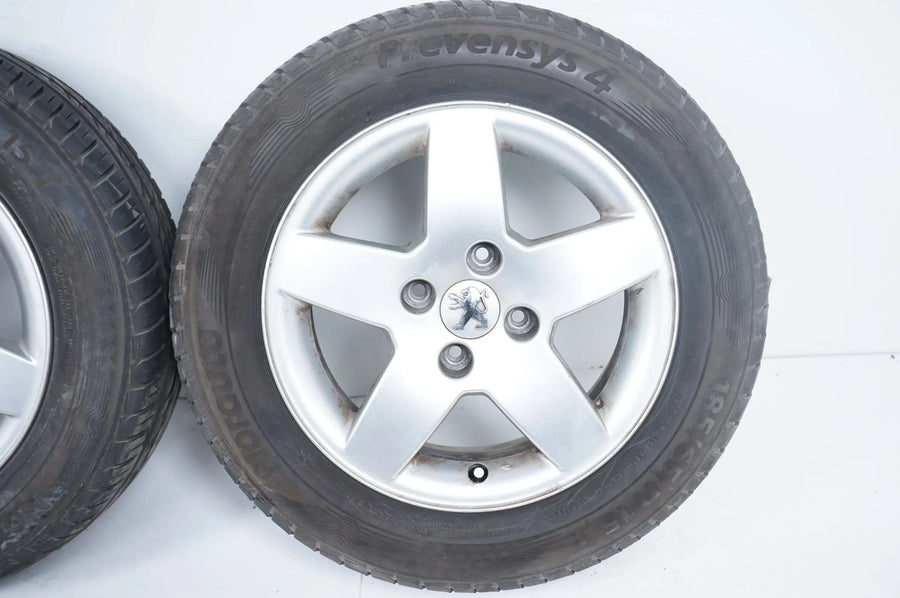 Roues d'été d'origine Peugeot 207 Pneus d'été 185 65 15 pouces