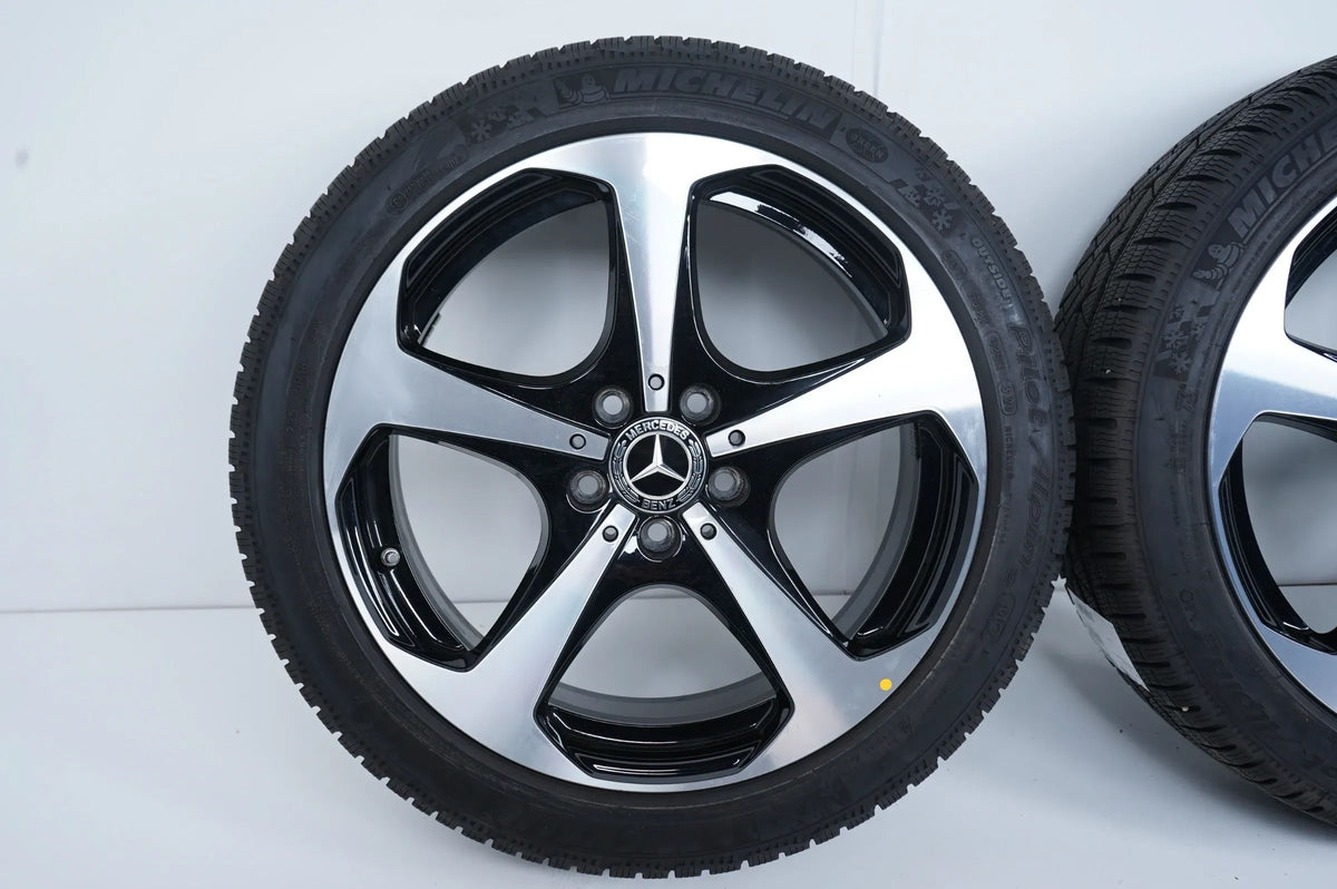 Mercedes C-Klasse Hybrid W205 winterwielen winterbanden 18 inch Detailweergave 3