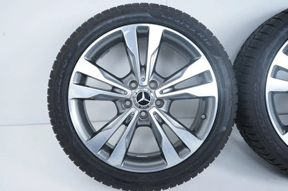 Mercedes Classe C W205 Pneus hiver Roues hiver 225 45 18 pouces 6m A2054012802