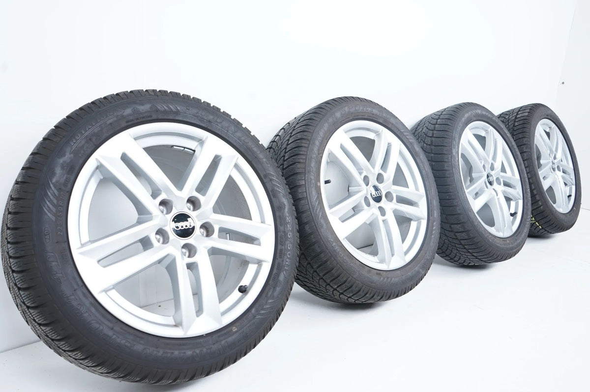 Audi A4 8W B9 ruote complete invernali pneumatici invernali 225 45 17 pollici DOT2024