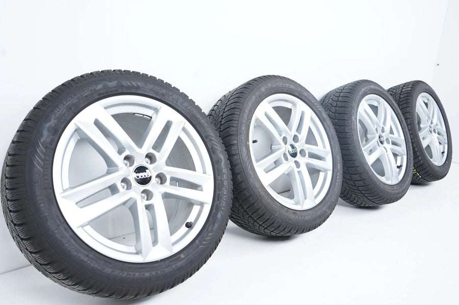 Audi A4 8W B9 ruote complete invernali pneumatici invernali 225 45 17 pollici DOT2024