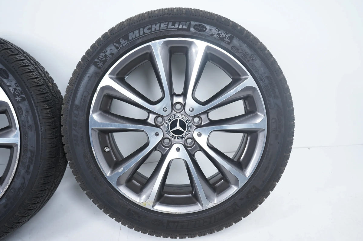 Mercedes E Klasse W213 Winterräder Winterreifen 245 45 18 Zoll Detailansicht 8