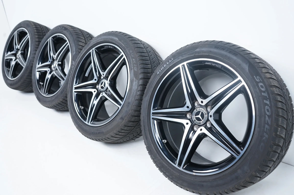 Mercedes Classe E Hybride W213 AMG Jantes Hiver Pneus Hiver 18 Pouces Detailansicht 9