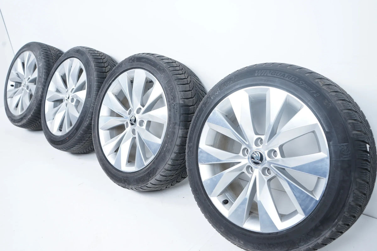 Skoda Superb 3 3V Roues d'hiver Pneus d'hiver 245 45 18 pouces 8mm Vue détaillée 7