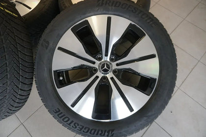 Jantes alu d'origine Mercedes EQC W293 N293 pneus hiver roues hiver 235 55 R19