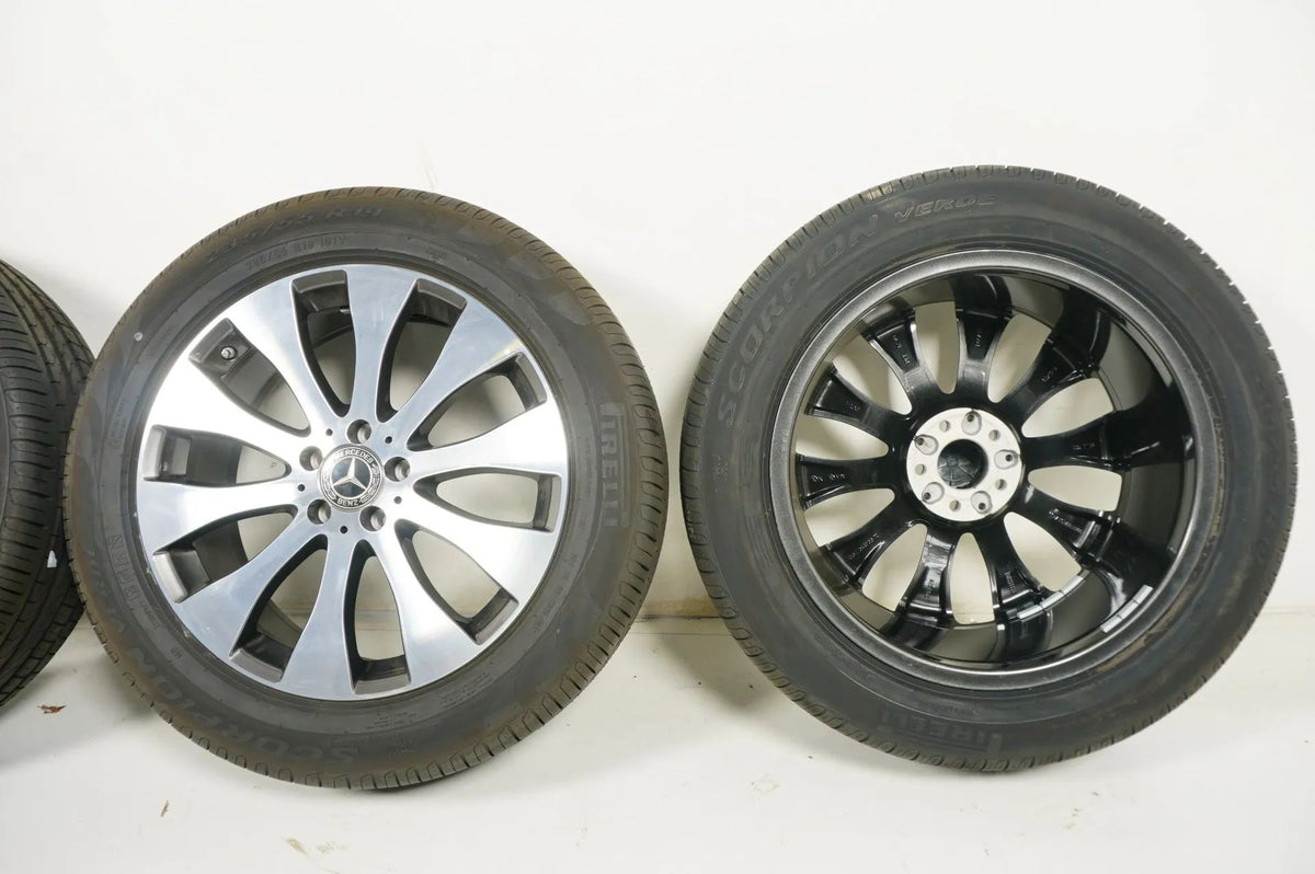 Original Mercedes GLC X253 19 Inch Alloy Wheels Summer Tires Summer Wheels 235 55 R19 Detailansicht 16