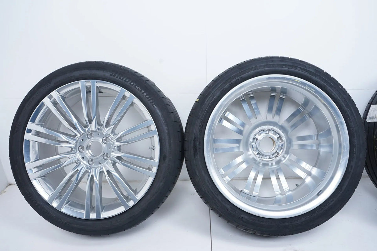 Mercedes S-Class W223 summer tires, summer wheels, 20 inch chrome Detailansicht 18