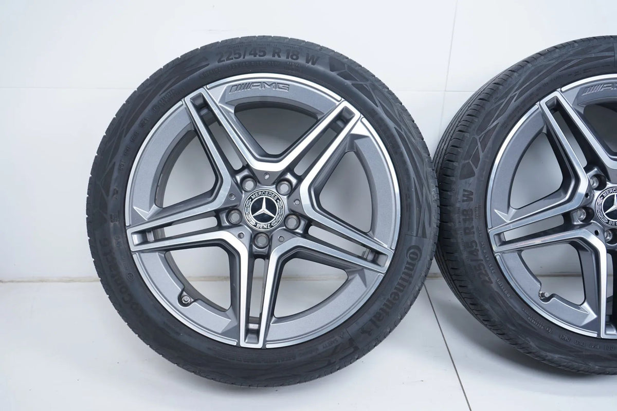 Mercedes AB CLA Class W177 W118 W247 Summer Wheels 18 inch Detailansicht 3