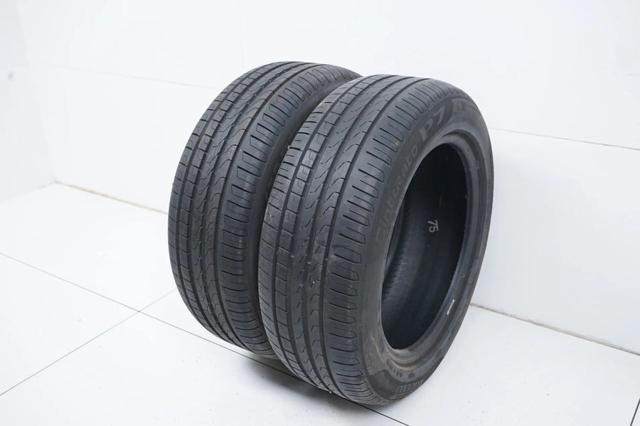 2x Pirelli summer tires 225 55 17 inch DOT20/17 approx. 5-7 mm tread depth BMW*MO