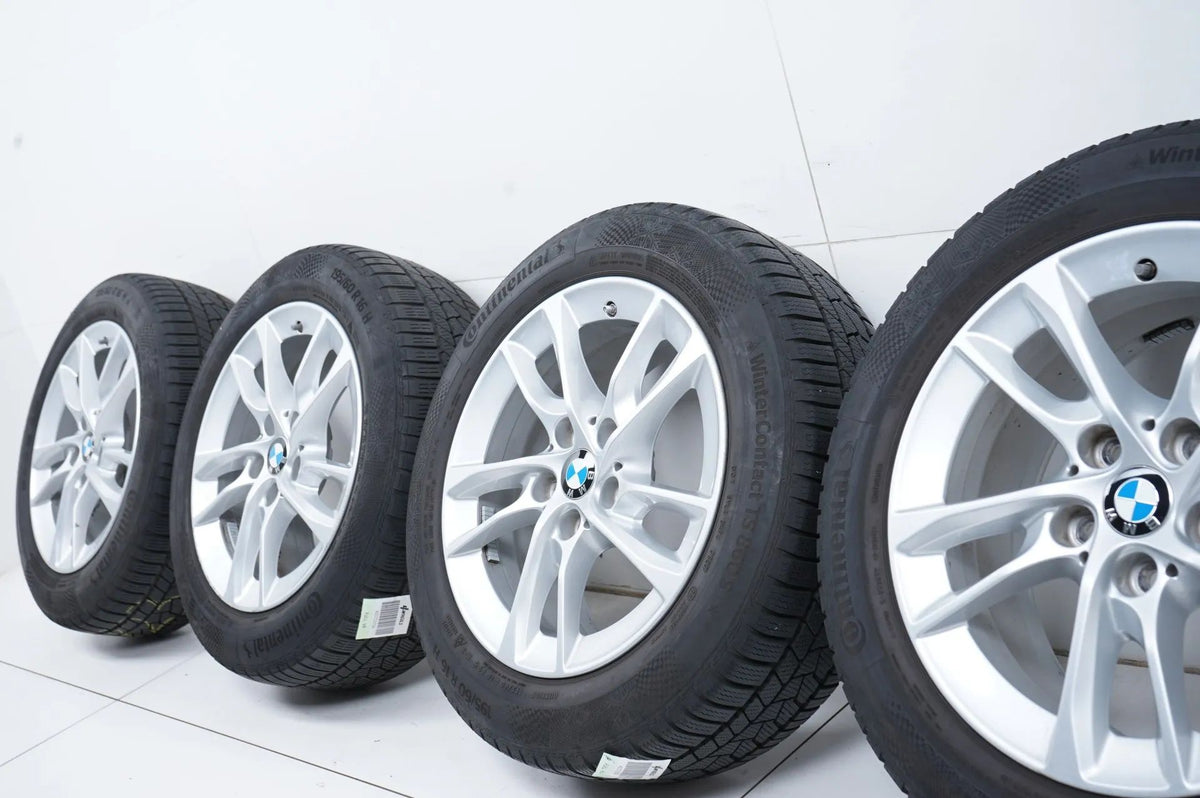 BMW 2 Series Tourer F45 F46 alloy wheels winter tires 195/60/16 inch Detailansicht 12