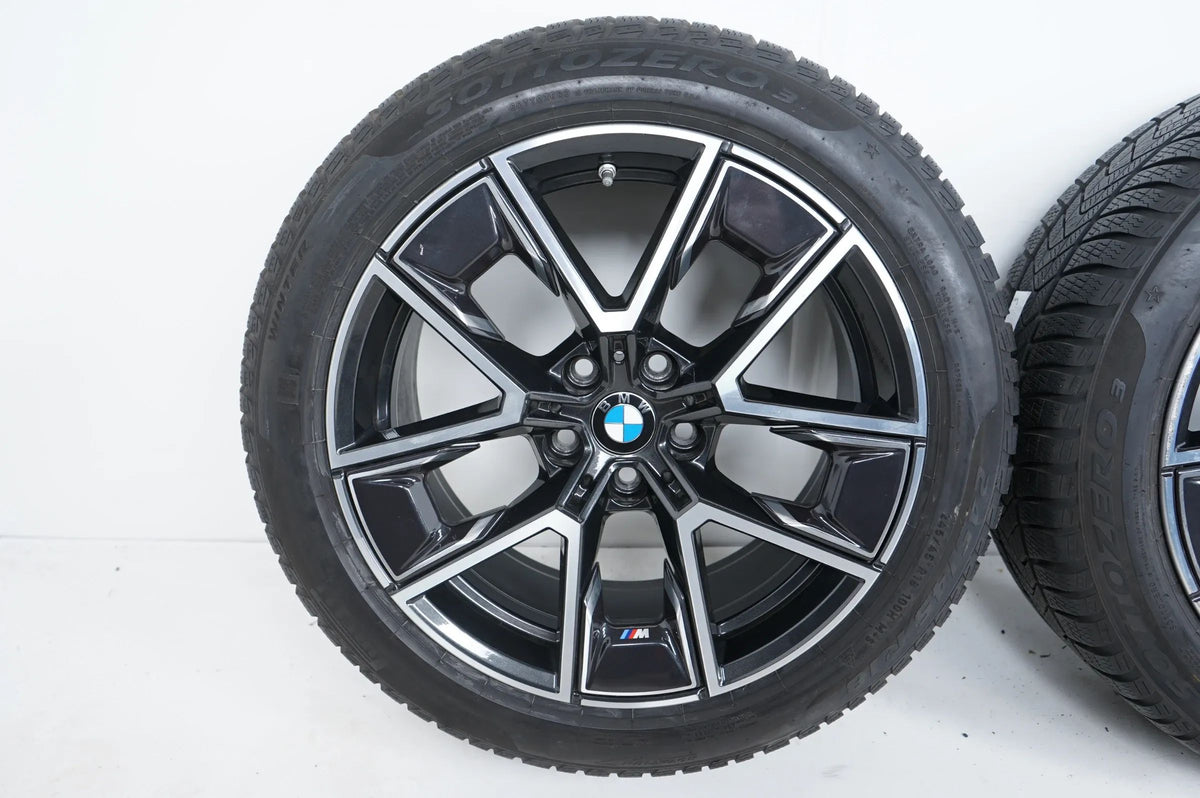BMW 4-serie i4 G26 vinterhjul vinterdæk 245 45 18 tommer M858 Detaljevisning 3