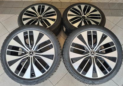 Original Mercedes EQE V295 Alufelgen Winterreifen TOP Winterräder 255 40 R20 7mm