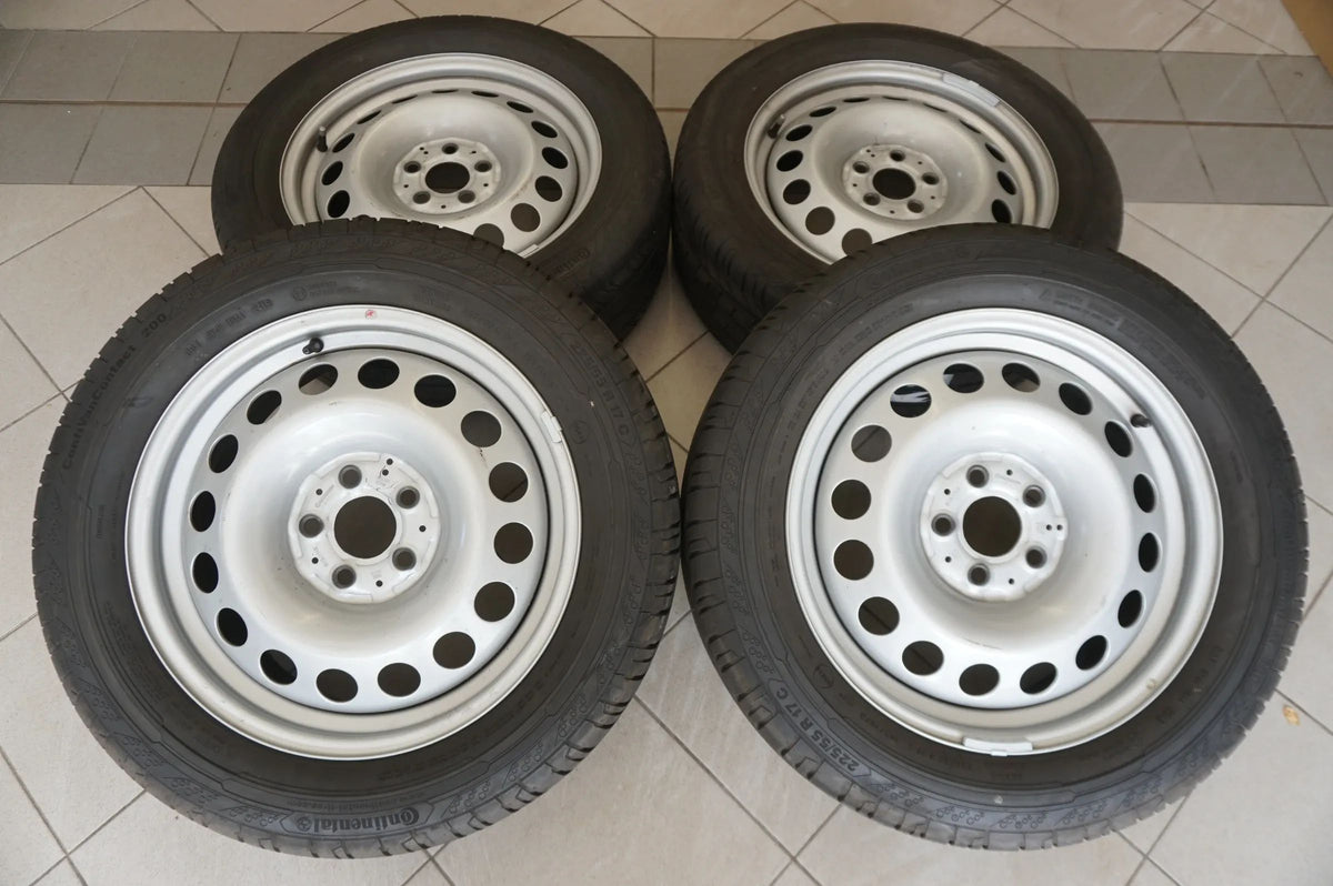 Original Mercedes Vito W447 Stahlfelgen Sommerräder Sommerreifen 225 55 R17C 8mm