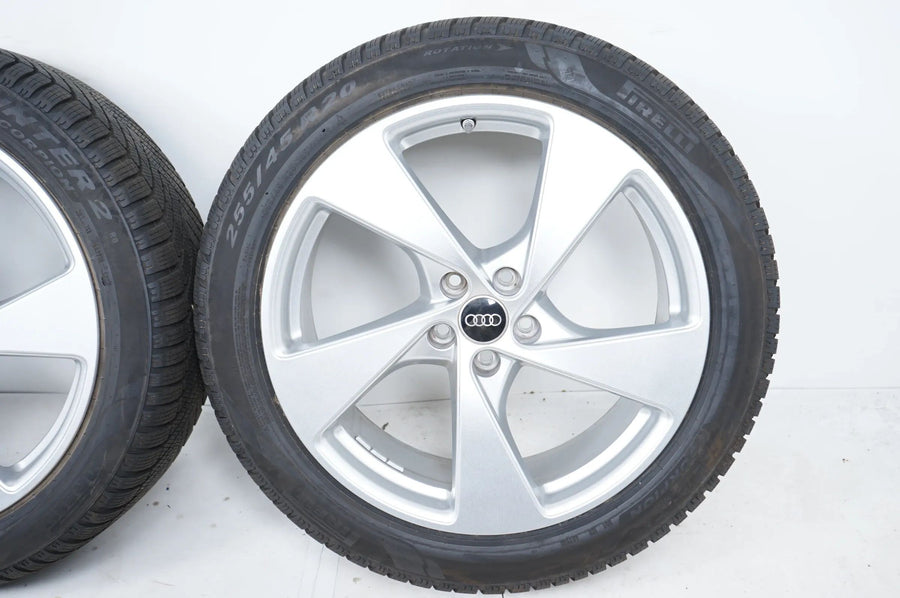 Audi Q5 GU 8MA lichtmetalen velgen winterbanden winterwielen 255 45 20 inch 8MA601025G