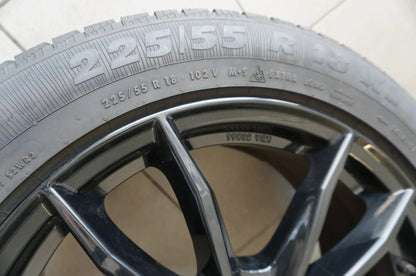 BMW 5er G60 G61 18 Zoll Alufelgen Winterräder Winterreifen 225 55 R18 2023 7mm