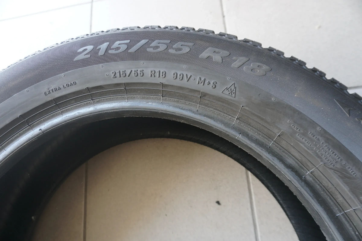 1 X 215 55 R18 99V Allwetterreifen Pirelli Cinturato Allseason SF2 5mm 2023 Detailansicht 3
