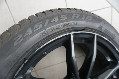 Original BMW 5er G30 G31 Alufelgen Winterräder Winterreifen 245 45 R18 Zoll
