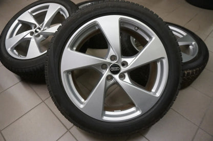 Original Audi Q5 GU 20 Zoll Alufelgen Winterreifen Winterräder 255 45 R20 7,5mm