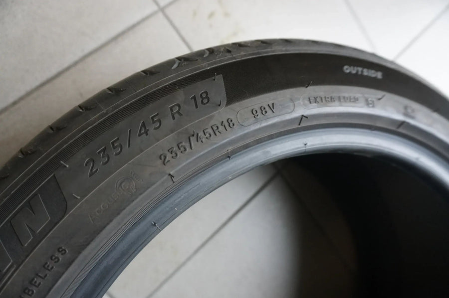 1 X 235 45 R18 98V Pneu été Michelin e Primacy 2023 4,5mm