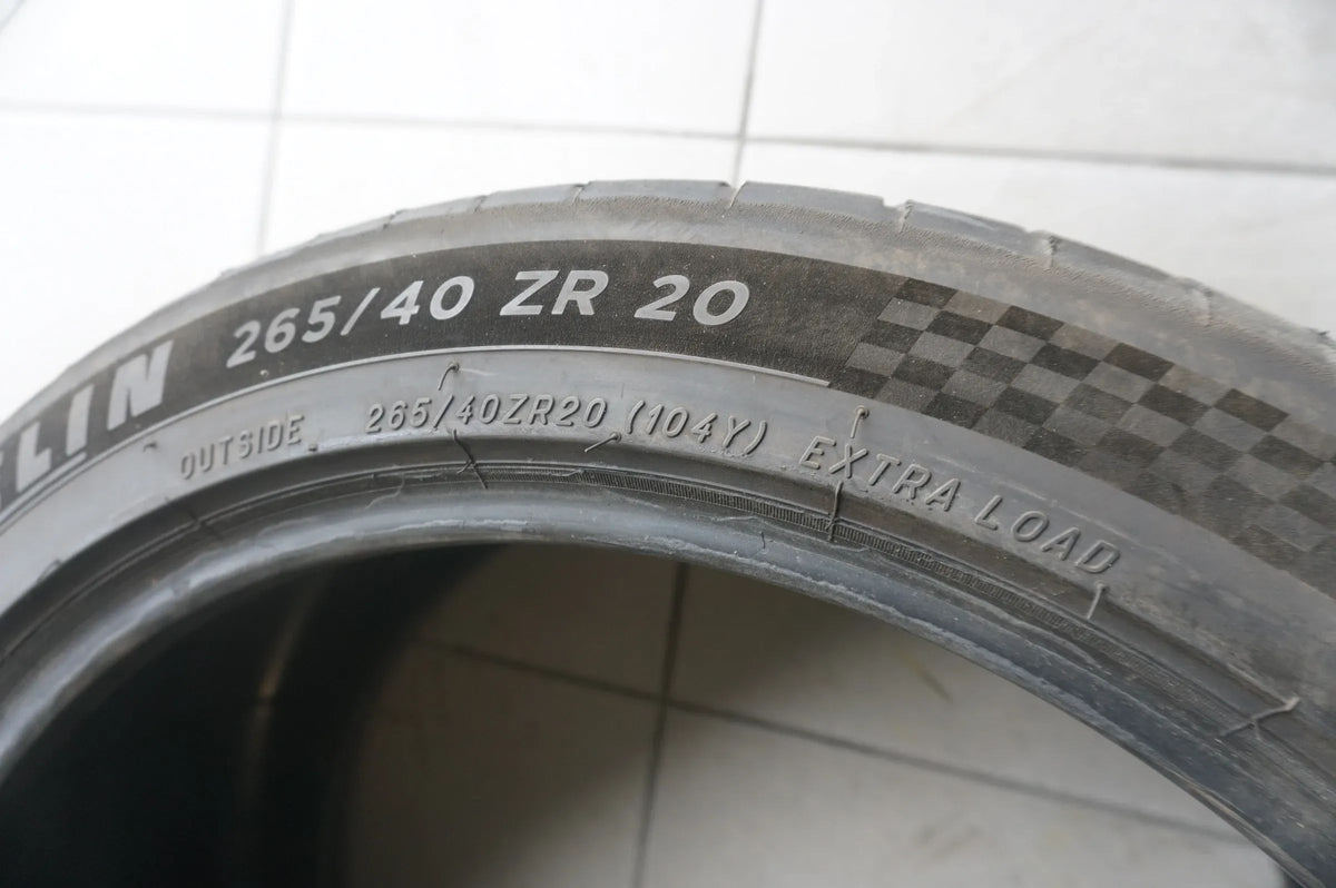 1 X 265 40 ZR20 R20 104Y Summer tire Michelin Pilot Sport 4S MO1 2021 4mm Detail view 3