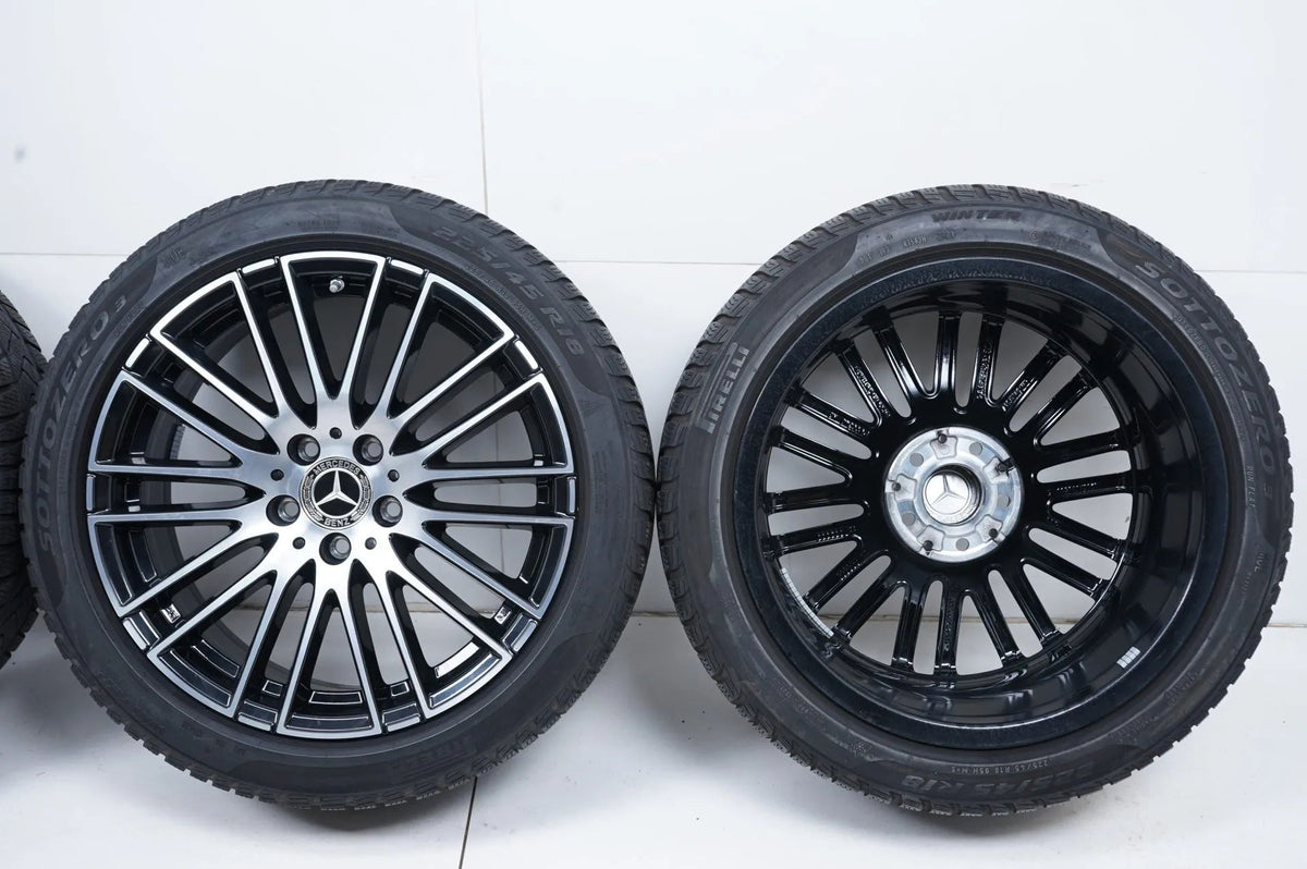 Mercedes C Klasse W206 Winterreifen Winterräder 225 45 18 Zoll Detailansicht 15