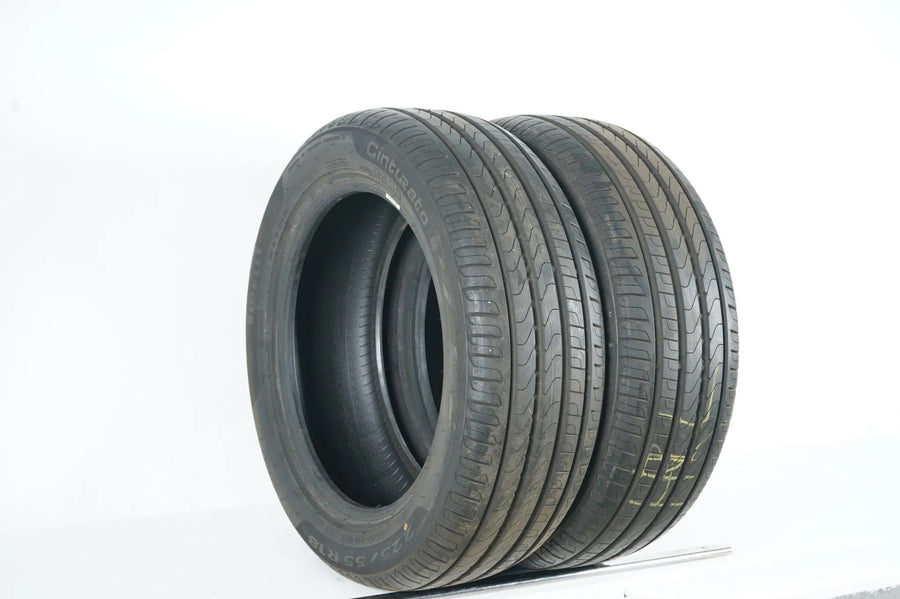 2 x Pirelli summer tires 225 55 18 inch DOT23 approx. 7mm tread depth