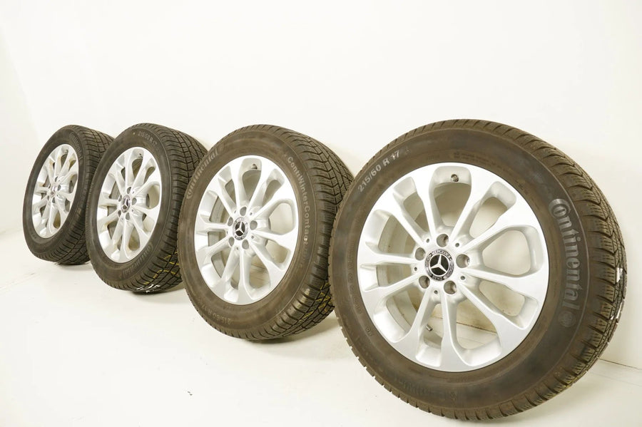 Pneus/jantes hiver Mercedes GLA W156 X156 215/60/17 pouces