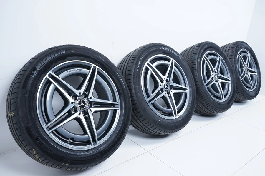 Mercedes EQC 19 inch AMG alloy wheels summer wheels summer tires 235 55 255 50 R19