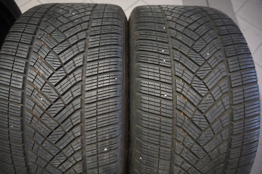 Jantes alliage aéro Porsche Taycan 20 pouces d'origine pneus hiver roues hiver 7mm 2023