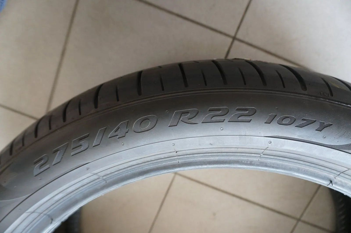 2 X 275 40 R22 107Y Sommerreifen Pirelli P Zero PZero* 6mm 2022 Detailansicht 3