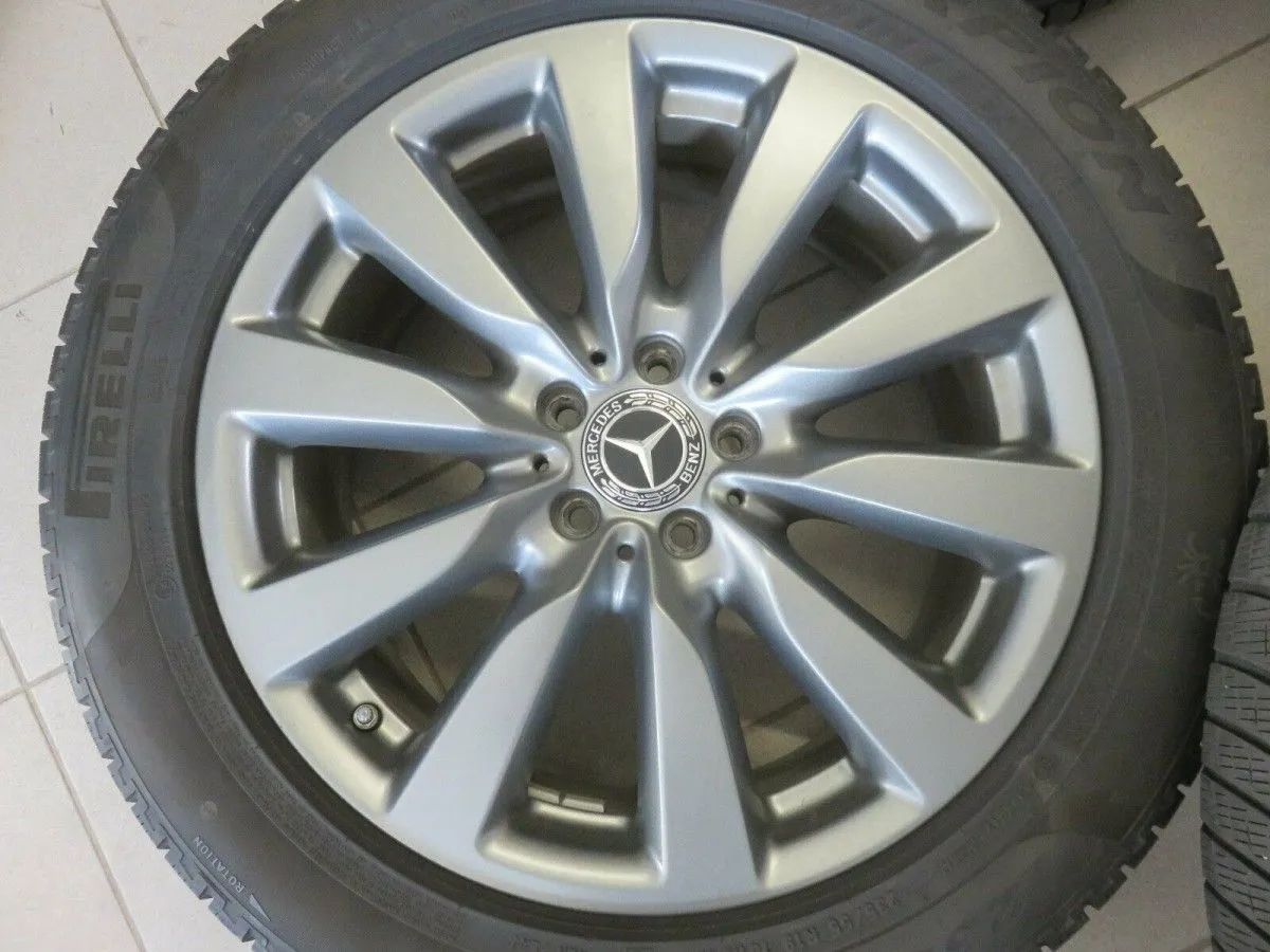 Original Mercedes GLC X253 C253 W253 19 Zoll Alufelgen Winterräder Winterreifen Detailansicht 4