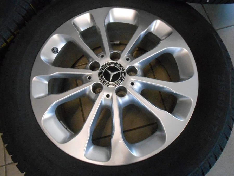 Cerchi in lega originali Mercedes GLA X156, ruote invernali, pneumatici invernali 215 60 R17 96H 8 mm